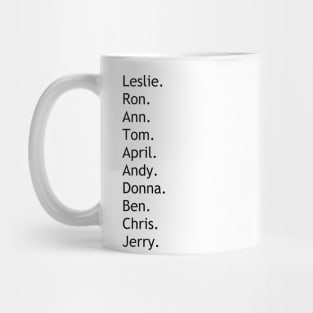 Parks and Rec Dept Mug